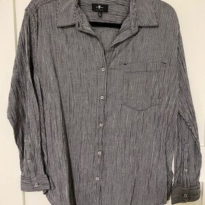 7 For All Mankind Checkered Shirt